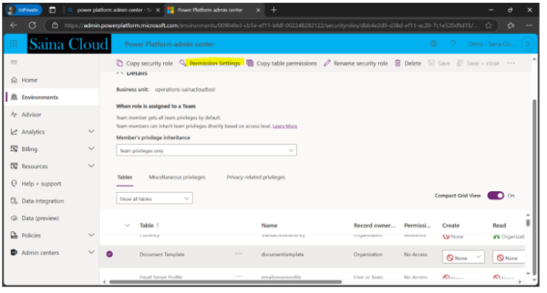 How to Create a Security Role in Power Platform Admin Center and Assign ...
