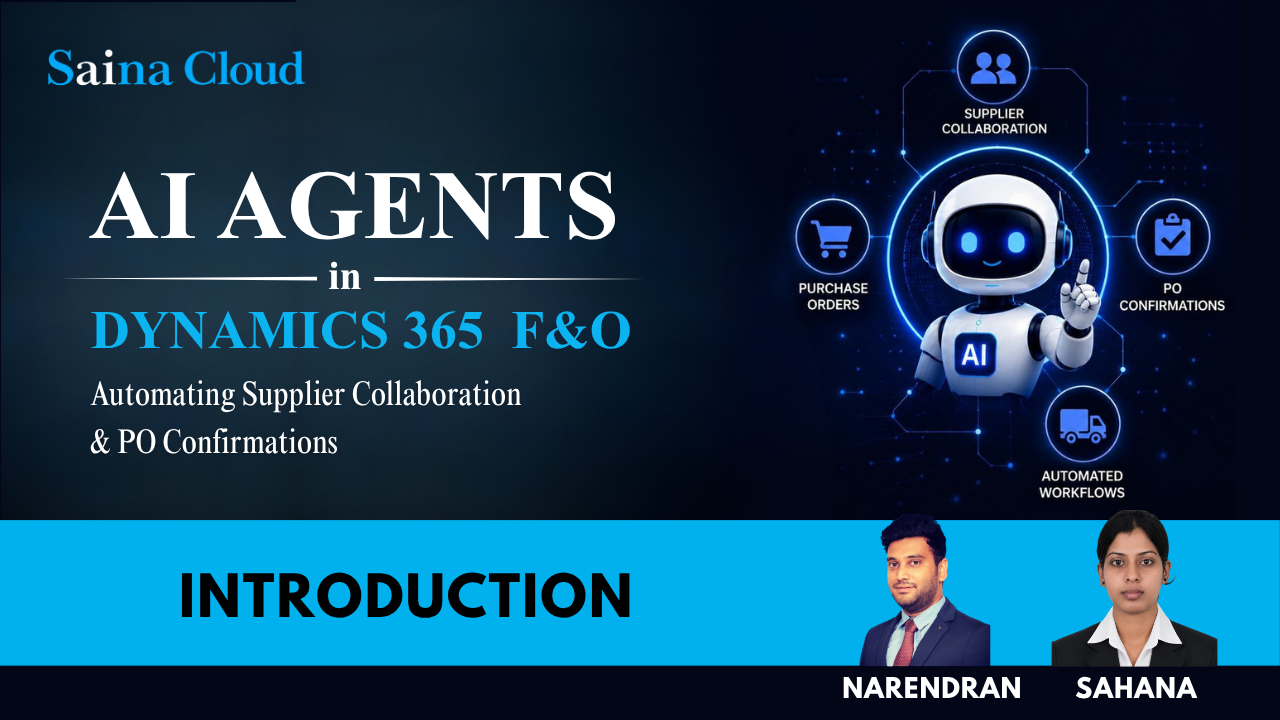 Dynamics 365 Webinars | Saina Cloud Software Solutions